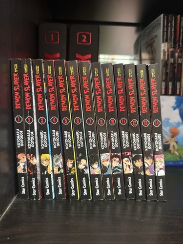 Demon slayer manga - set, 1-14